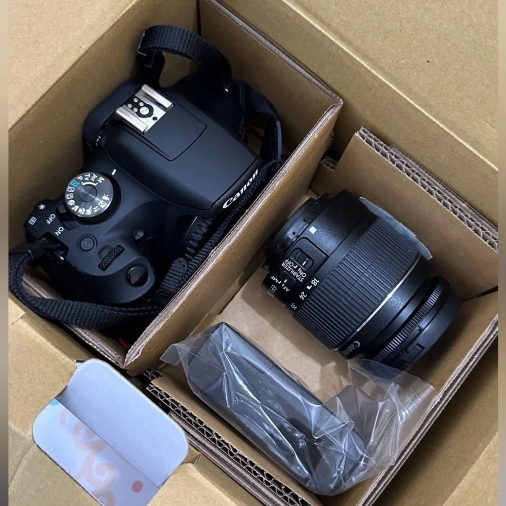 Canon Rebel T7 With 18-55 And 75-300 Lens